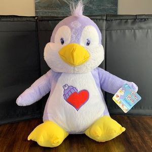 NANCO Care Bear Cousins Cozy Heart Penguin Plush Stuffed Animal Toy 15” w/ Tag